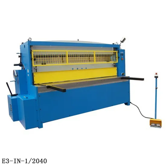 E3-IN-1 Electric Plate Rolling Brake & Shear Machine